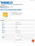 Wesco Polyethylene Box Truck Specseheet