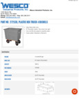 Wesco Polyethylene Box Truck Specseheet
