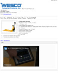 Wesco 272936 Spec Sheet