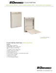 Omnimed E-LOCK FULL SIZE WALL DESK 291522_291523 Omnimed E-LOCK FULL SIZE WALL DESK 291522_291523