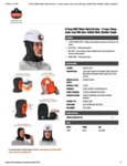 3-LAYER WINTER HARD HAT LINER SHOULDER - QUILTED SPEC SHEET 3-LAYER WINTER HARD HAT LINER SHOULDER - QUILTED SPEC SHEET