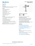 FLUSHOMETER SENSOR ROYAL SINGLE EXP 1.0 GPF spec sheet FLUSHOMETER SENSOR ROYAL SINGLE EXP 1.0 GPF spec sheet