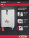 HWB-15 15 gal Hot Water Dispenser — FETCO®
