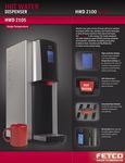 Fetco Hot Water Dispenser Hwd-2105-H210521 