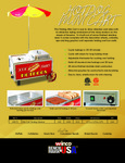 Benchmark USA Hot Dog Cart Specsheet