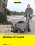 Karcher KM 75/40 W BP Specsheet Karcher KM 75/40 W BP Specsheet