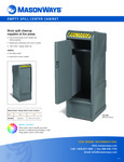 MasonWays® Empty Spill Center Cabinet MasonWays® Empty Spill Center Cabinet
