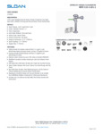 FLUSHOMETER MANUAL TOP SPD UPPERCUT 1.6/1.1 GPF spec sheet