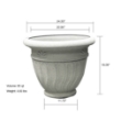 Romano Planter Specsheet Romano Planter Specsheet