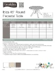 Spec Sheet Spec Sheet