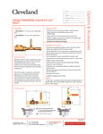Cleveland Drain Tempering Valve Kit Spec sheet Cleveland Drain Tempering Valve Kit Spec sheet