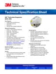 3M N95 Particulate Respirator 8210 Specsheet