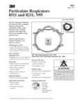 3M N95 Particulate Respirator 8211 and 8511 Specsheet 3M N95 Particulate Respirator 8211 and 8511 Specsheet