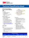 3M N95 Particulate Respirator 8515 Specsheet 3M N95 Particulate Respirator 8515 Specsheet