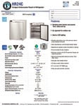 Hoshizaki HR24B Spec Sheet Hoshizaki HR24B Spec Sheet