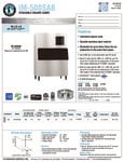 Hoshizaki IM-500SAB Spec Sheet