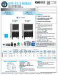 Hoshizaki Specsheet