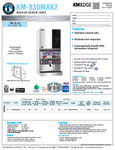 415KM830MAK2_Hoshizaki KM-830MAK2.SpecSheet.pdf 415KM830MAK2_Hoshizaki KM-830MAK2.SpecSheet.pdf