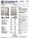 Hoshizaki RN1A-FS Spec Sheet