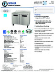 Hoshizaki WR48A Spec Sheet Hoshizaki WR48A Spec Sheet