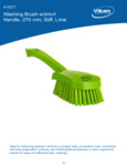 BRUSH,WASHING,STIFF,10",PP/PBT,LIME spec sheet BRUSH,WASHING,STIFF,10",PP/PBT,LIME spec sheet