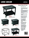 Spec Sheet for Luxor LP27 Carts Spec Sheet for Luxor LP27 Carts