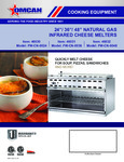 Omcan Cheese Melters 46030 46031 46032 Omcan Cheese Melters 46030 46031 46032