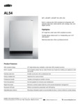 46AAL54 Spec Sheet-AL54 46AAL54 Spec Sheet-AL54