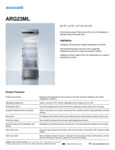 accucold ARG23ML Specsheet