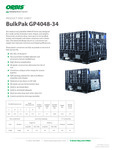 Orbis BulkPak GP4048-34 Specsheet