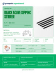 greenprint Black Agave Sipping Stirrer Specsheet greenprint Black Agave Sipping Stirrer Specsheet
