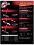 537191 Libman Floor Squeegees Spec Sheet 537191 Libman Floor Squeegees Spec Sheet