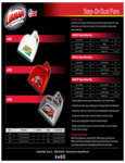 5372125 Libman Step On Dust Pans Spec Sheet