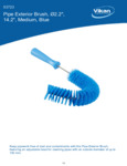 HOOK BRUSH, BLUE spec sheet HOOK BRUSH, BLUE spec sheet