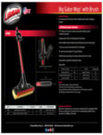 5373958 Libman Gator Mop Spec Sheet 5373958 Libman Gator Mop Spec Sheet