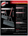 537825 Libman Rough Surface Push Brooms Spec Sheet