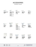 Fortessa Accessories Specsheet Fortessa Accessories Specsheet