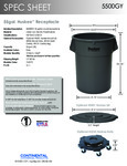 Huskee 55 Gallon Receptacle