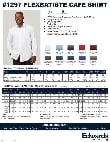 FLEXBATISTE CAFE SHIRT 1297 Spec Sheet FLEXBATISTE CAFE SHIRT 1297 Spec Sheet