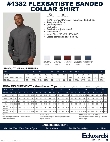 FLEXBATISTE BANDED COLLAR SHIRT 1382 Spec Sheet FLEXBATISTE BANDED COLLAR SHIRT 1382 Spec Sheet