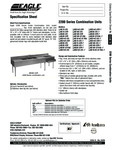575BC8C22R Eagle Group BC8C-22R Combination Underbar Sink Specsheet 575BC8C22R Eagle Group BC8C-22R Combination Underbar Sink Specsheet