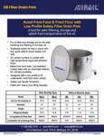 MirOil_Oil Filter Drain Pots_Spec sheet