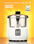 Waring Heavy Duty Juicer Update Spec Sheet Waring Heavy Duty Juicer Update Spec Sheet