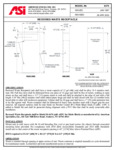 SIMPLICITY™ IN MATTE BLACK - WASTE RECEPTACLE - 12 GAL. - POWDER COATED - RECESSED spec sheet SIMPLICITY™ IN MATTE BLACK - WASTE RECEPTACLE - 12 GAL. - POWDER COATED - RECESSED spec sheet