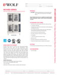 WC44ED 208/3 spec sheet WC44ED 208/3 spec sheet