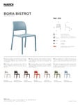 Nardi Bora Bistrot Specsheet