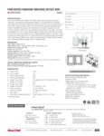 696r-series-fire-rated-oxbox-washing-machine-box-spec-sheet 696r-series-fire-rated-oxbox-washing-machine-box-spec-sheet