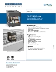 Hussmann FS-OT-1718-24A SpecSheet Hussmann FS-OT-1718-24A SpecSheet