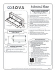 Sova Solace Surface Mount Specsheet