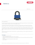 ABUS 70IB/50 Specsheet